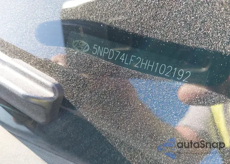 2017 Hyundai Elantra Se z USA, uszkodzony, nr VIN 5NPD74LF2HH102192